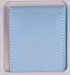 Blue Topaz - Double Face 1.5 inch Solid Colored Ribbon