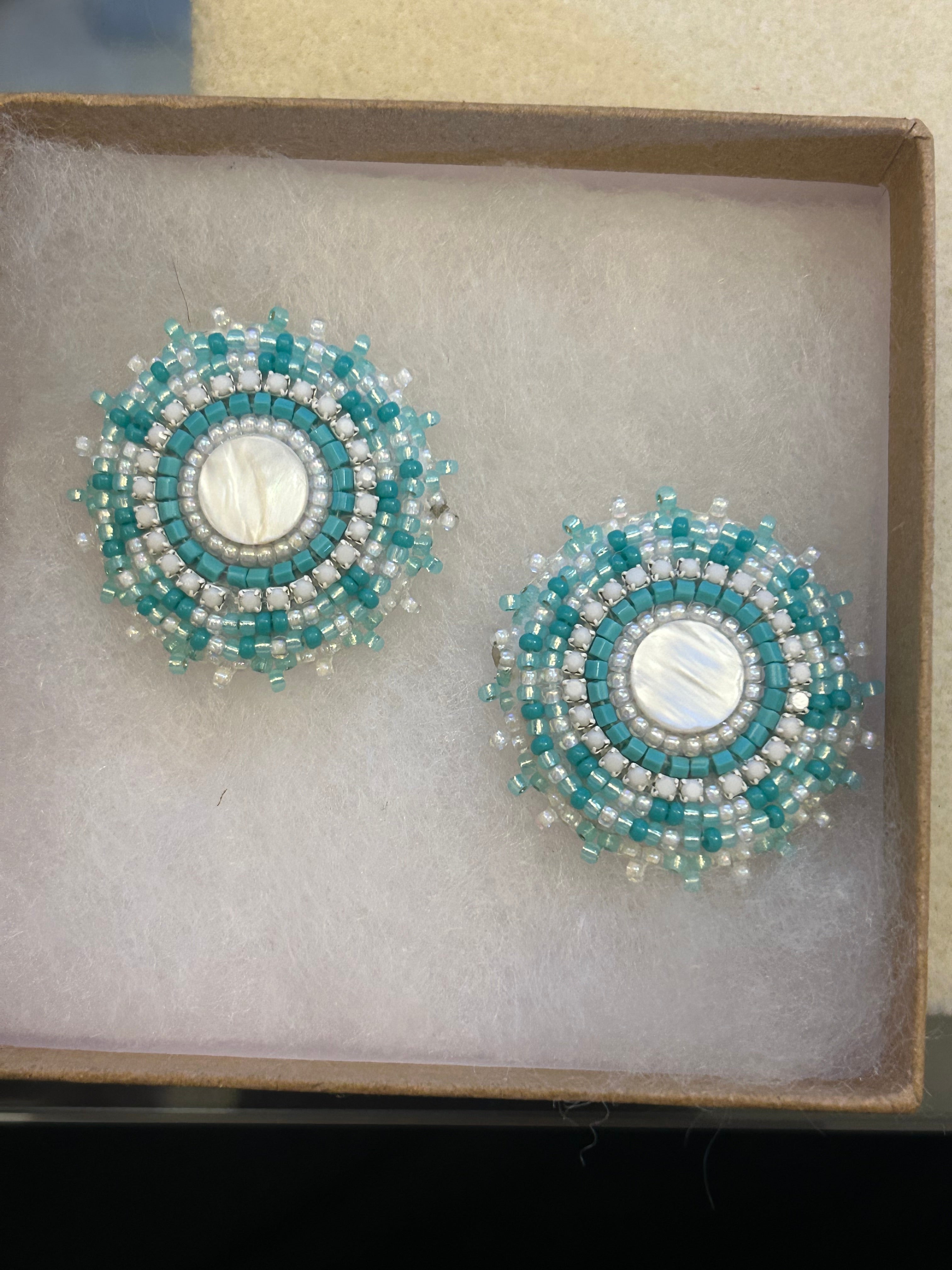 Karin Moen Frozen Creek Earrings