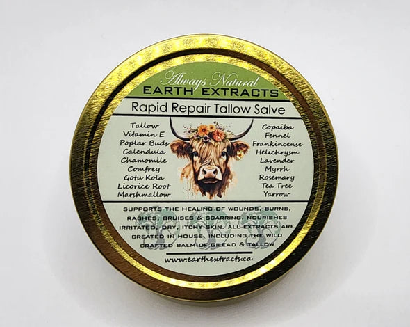 Earth Extracts Rapid Repair Tallow Salve