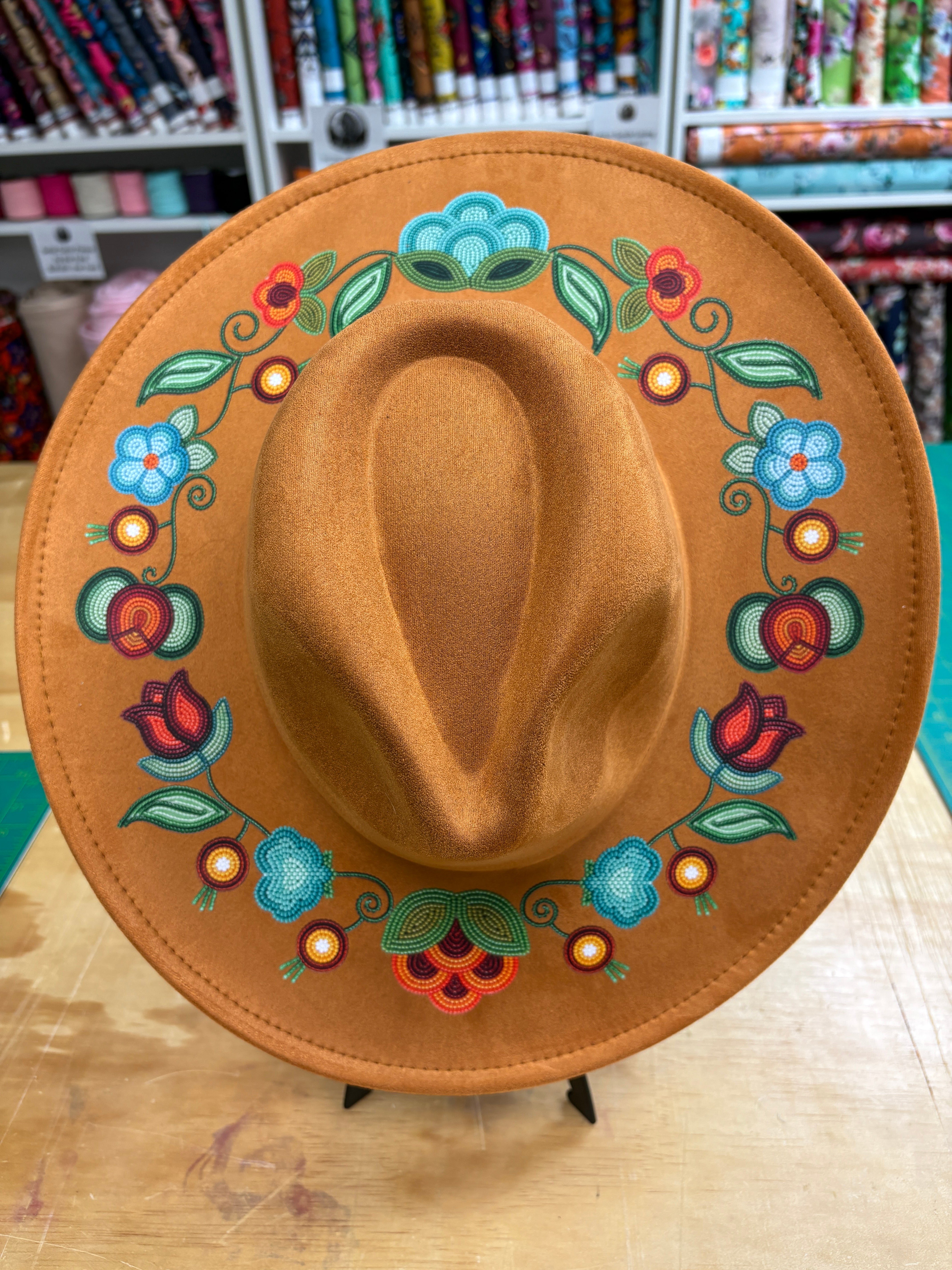 Prairie Fire Camel Fedora Hat