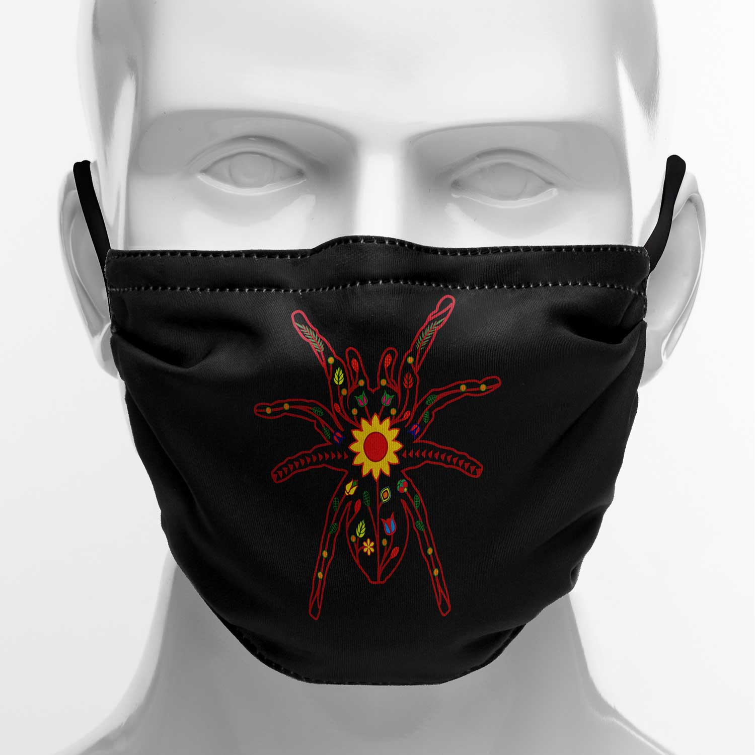 Floral Spider Face Cover Herman