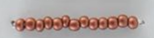 Seed Beads Size 11/0 - Rose Gold