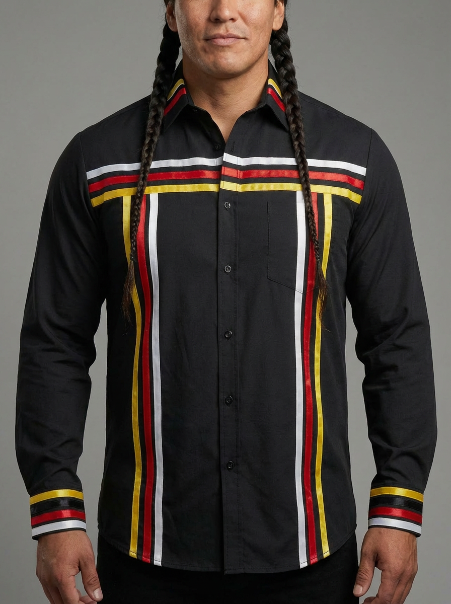Legacy Ribbon Shirt - Tipi Backside