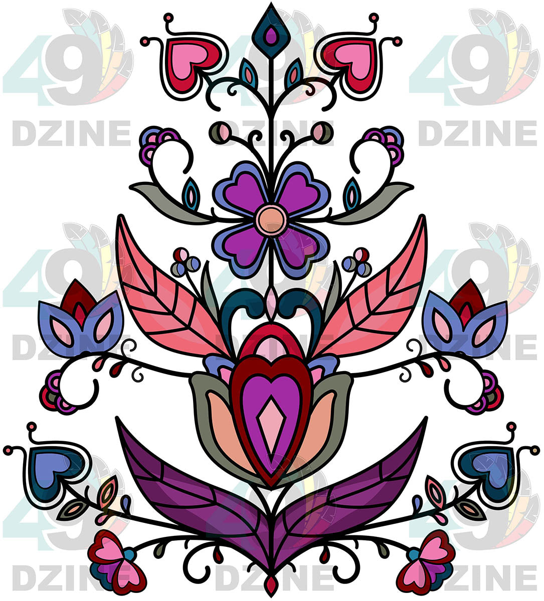 Frosted Leaf Spirit Various Sizes