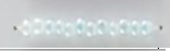 Inside Color Seed Beads Size 11/0 - Diamond Sky