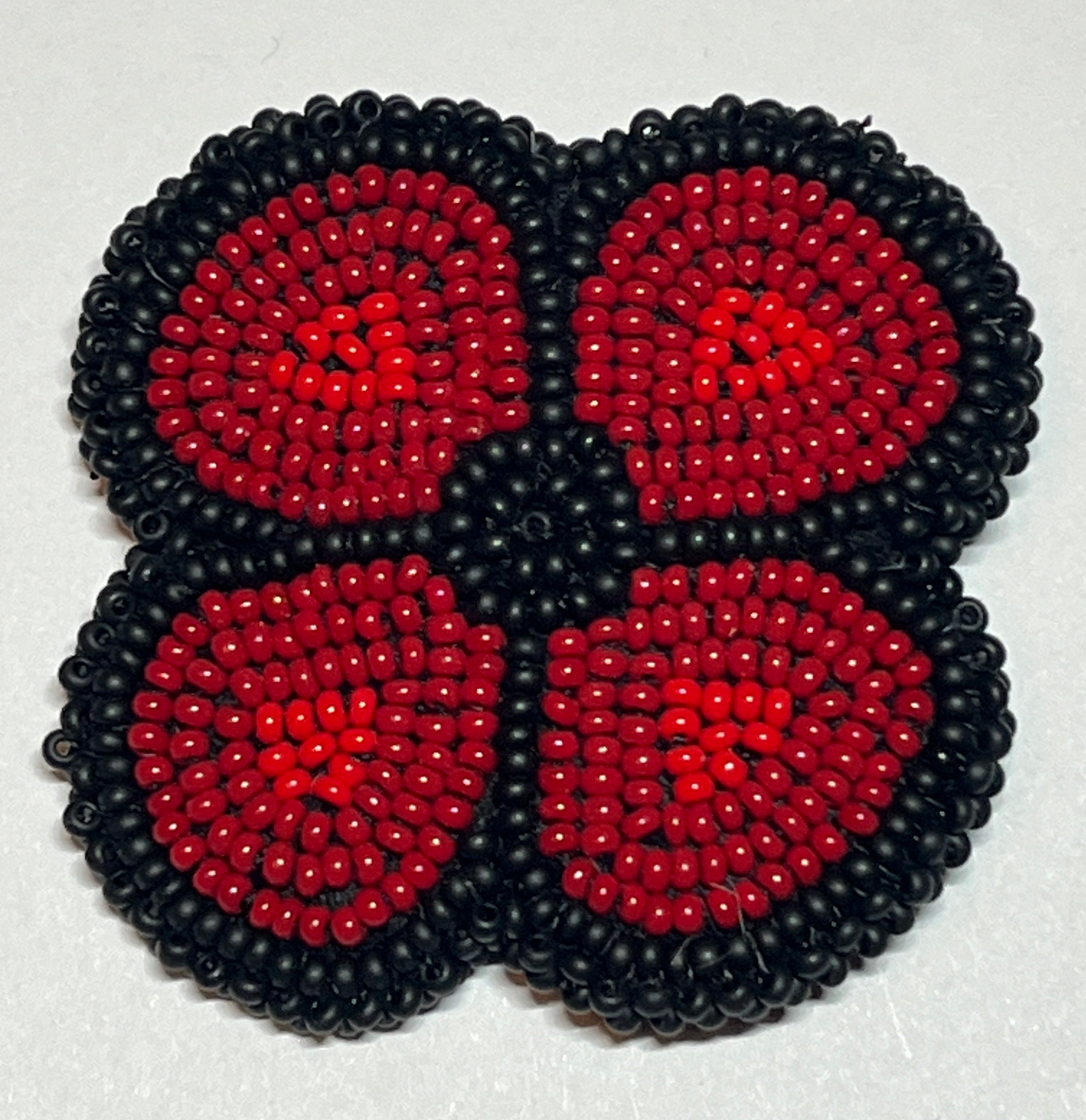 Brandon Swain Novlesky Red Poppy Pin