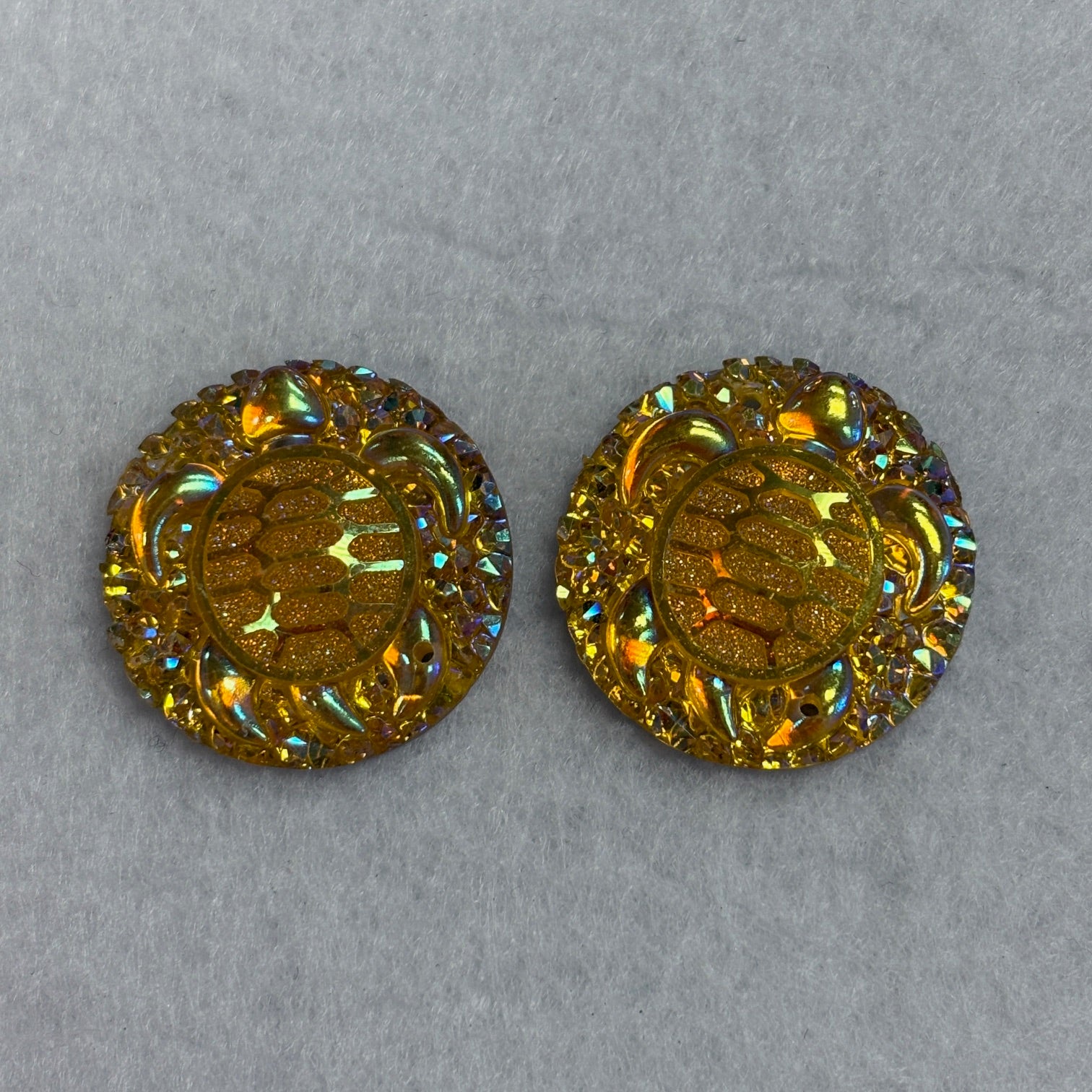 Turtle Cabochons Set of 2
