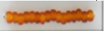 Frosted Color Seed Beads Size 11/0 - Fall Fire
